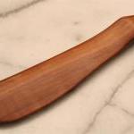 Wooden Utensil Spreader Knife Carved From Salvaged..