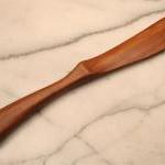 Wooden Utensil Spreader Knife Carved From Salvaged..
