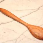 16 Inch Cherry Wood Wooden Stirring Spoon With..